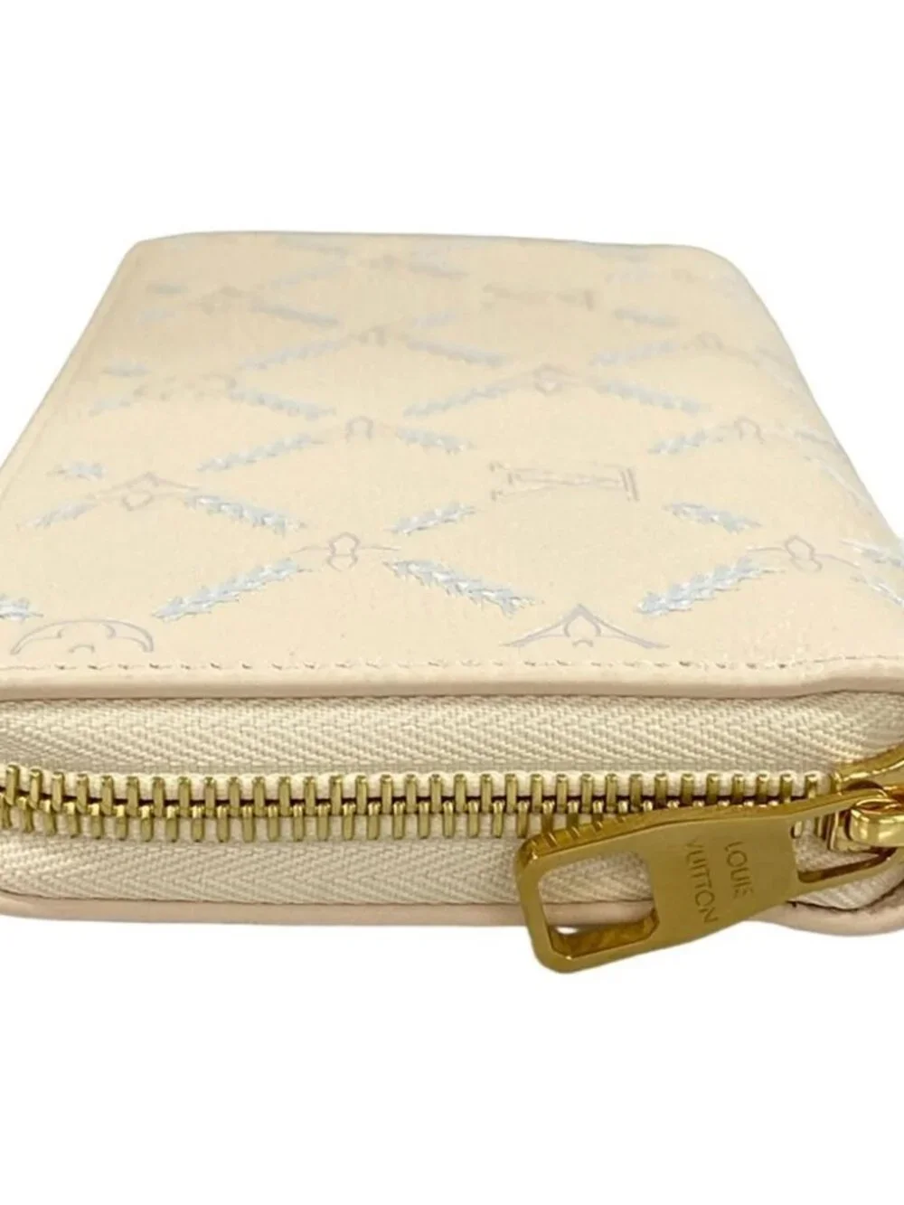 LOUIS VUITTON Zippy Wallet Quartz Couture RFID : confirmed Long Wallet